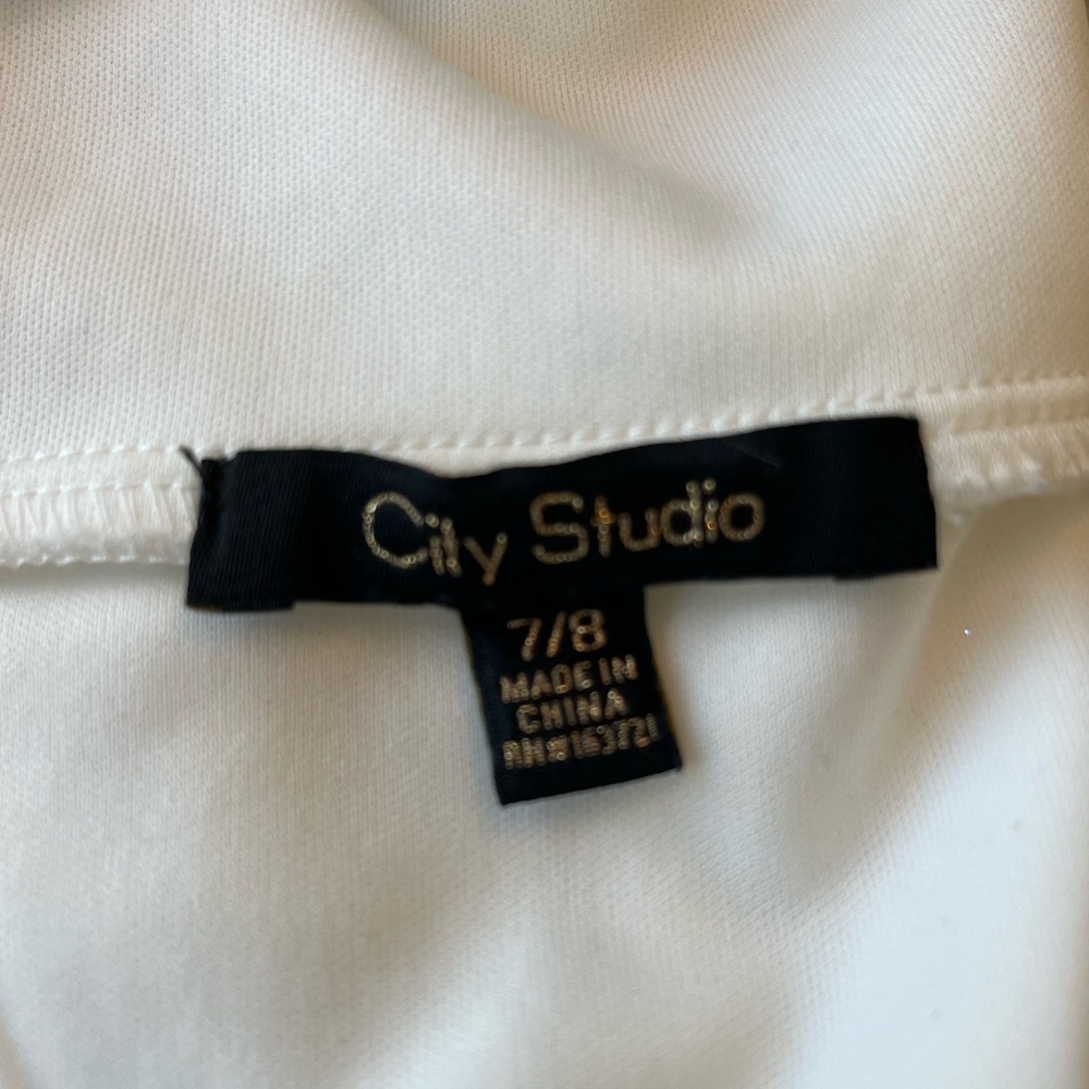 City Studio Little White Dress NWT - Picture 6 of 10
